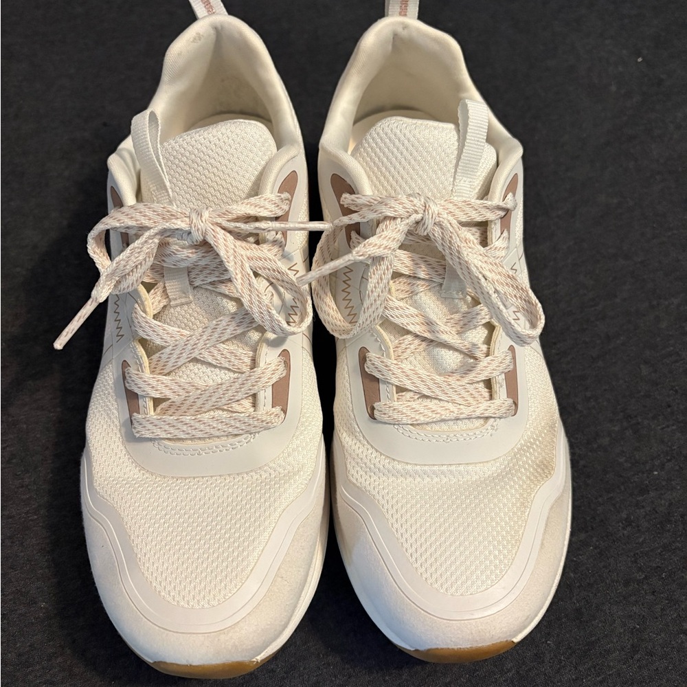 Women's Skechers Cream Sneakers